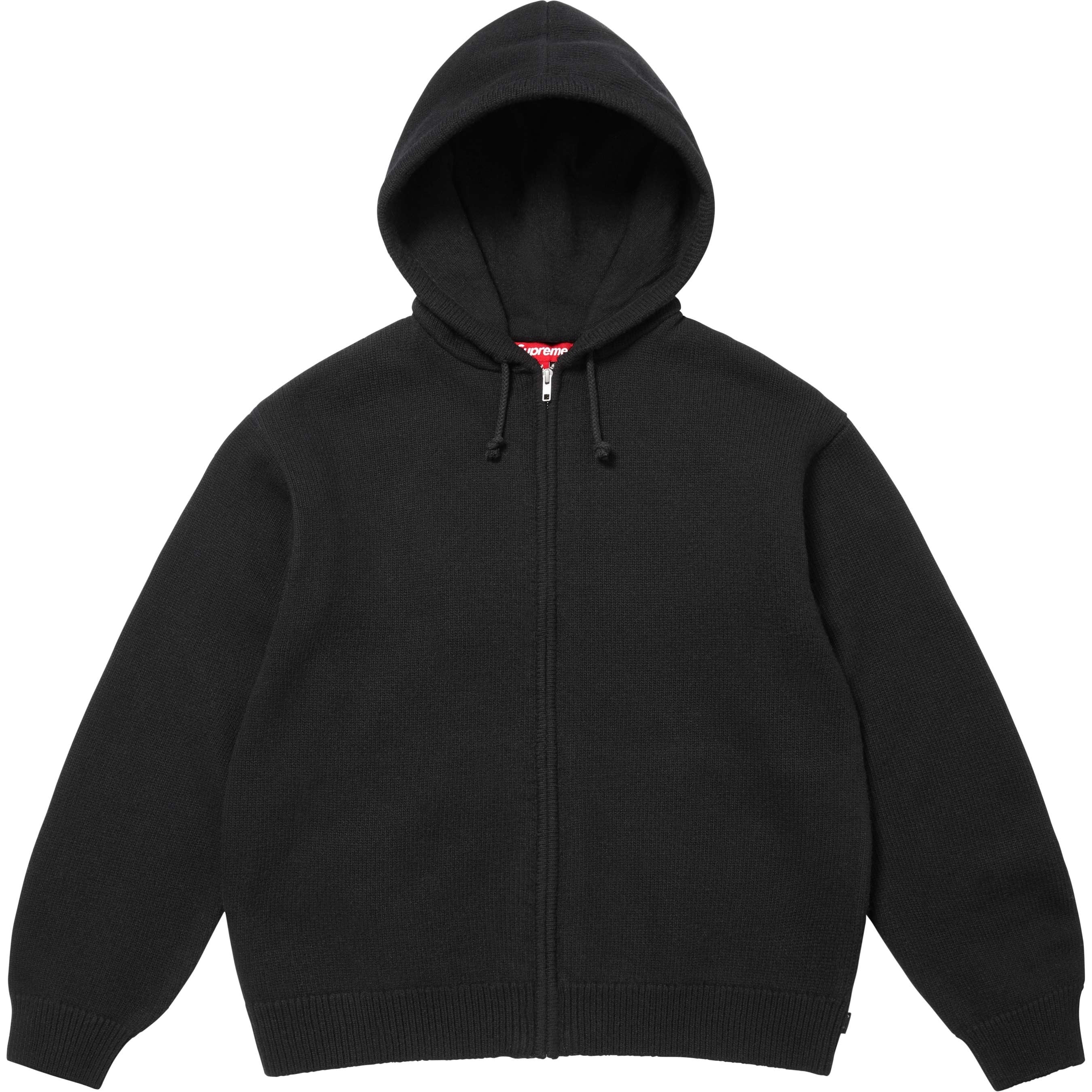 Last Supper Embroidered Zip Up Hooded Sweater view 4